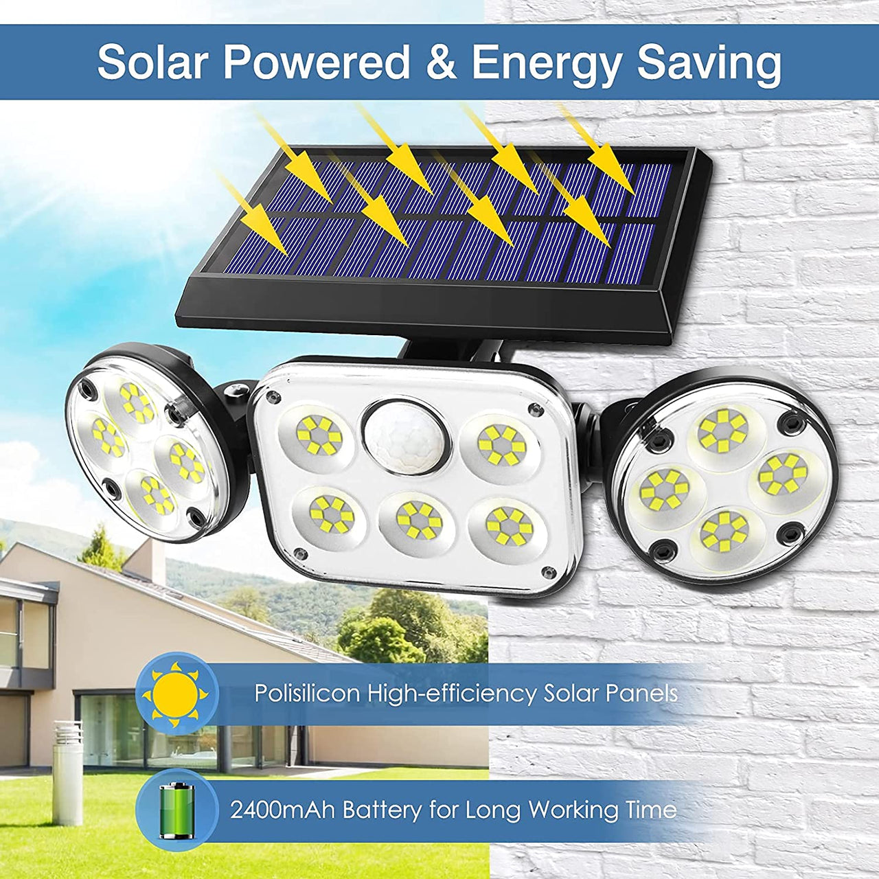 Outdoor Solar Light With Motion Sensor