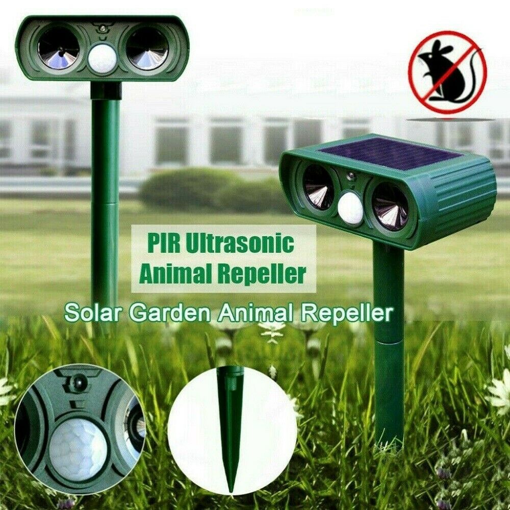 Solar Powered Insect Repeller Animal Repeller Ultrasonic