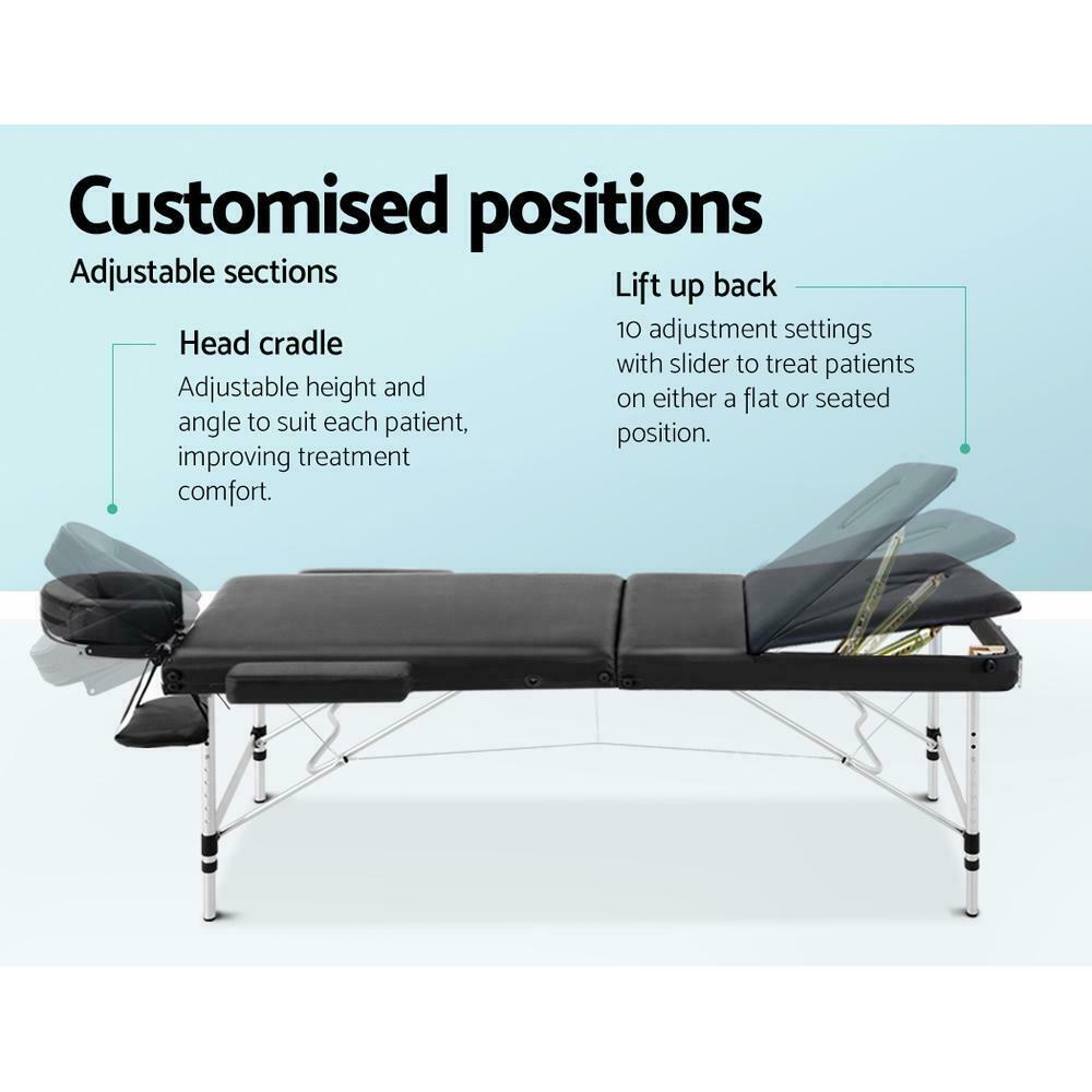 Adjustable Massage Table Folding Massage Bed