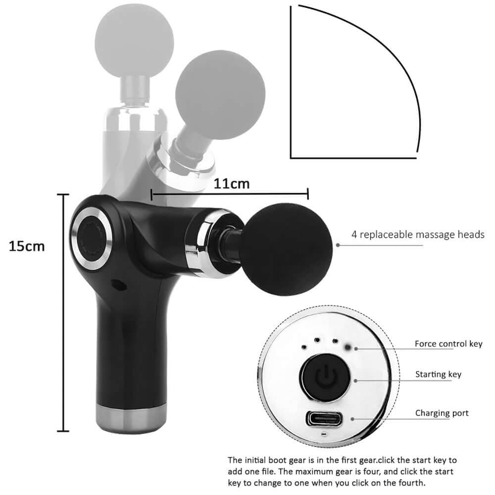 Deep Tissue Massage Gun Cordless