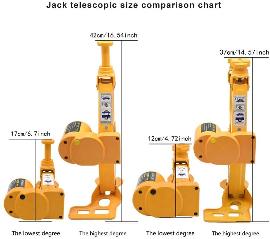 Electric Car Jack 3 Ton, 12V