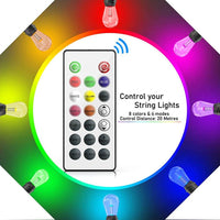 Thumbnail for Festoon Lights with 20M 24 bulbs RGB