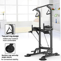 Thumbnail for Adjustable Chin Up Pull Up Chin Up Station Workout