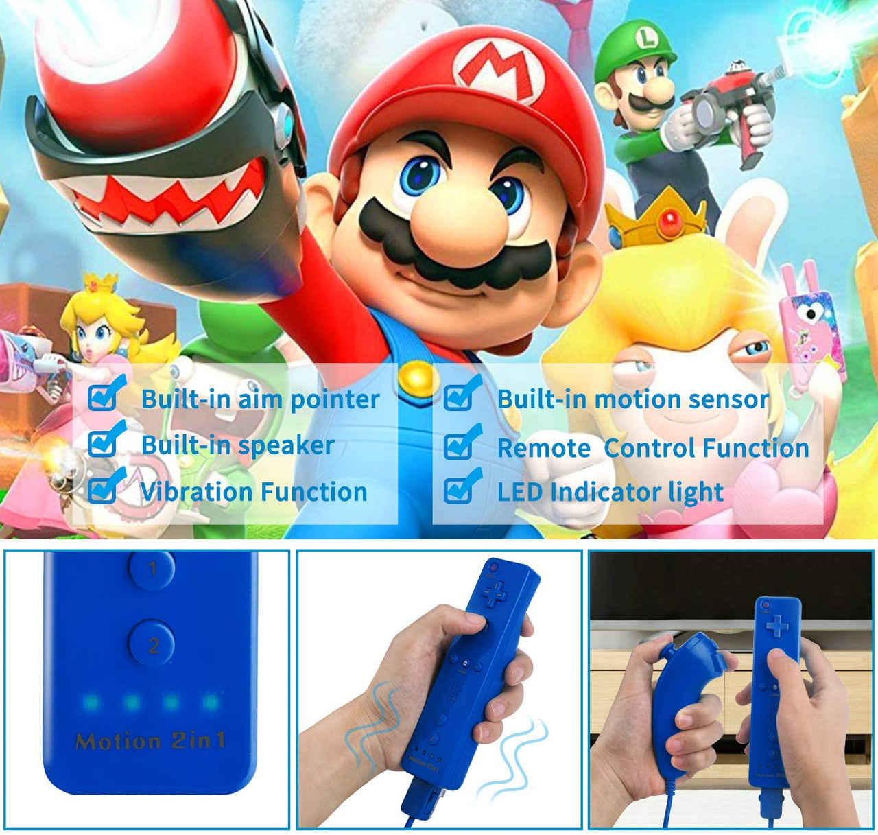 Wii Remote And Nunchuck Controller Replacement