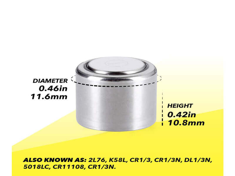 CR1 / 3N 3VL Lithium Batteries