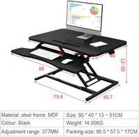 Thumbnail for Height Adjustable computer desk