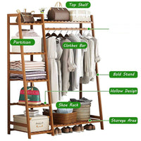 Thumbnail for Bamboo Wardrobes Clothes Rack