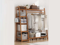 Thumbnail for Bamboo Wardrobes Clothes Rack