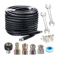 Thumbnail for Drain/Pipe Cleaning Kit for Pressure Washers 15m - The Shopsite