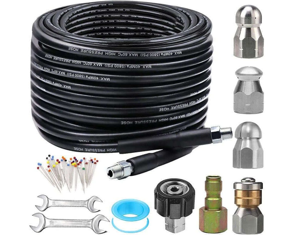 Drain/Pipe Cleaning Kit 30m