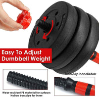 Thumbnail for 2PCS Adjustable Dumbbells 20Kg Dumbbell