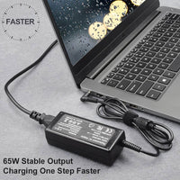 Thumbnail for Blue tick 65W Laptop Charger for HP Chromebook