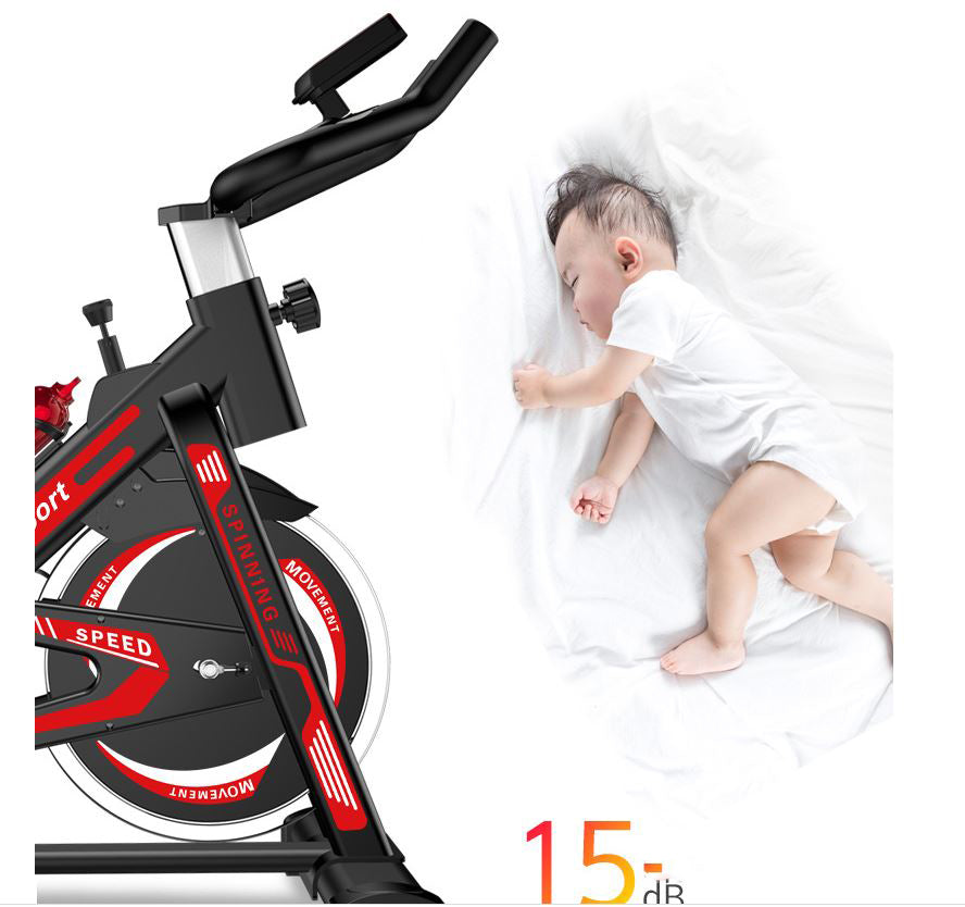 Spin Exercise Bike Training Bicycle with Adjustable Resistance - The Shopsite