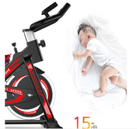 Thumbnail for Spin Exercise Bike Training Bicycle with Adjustable Resistance - The Shopsite