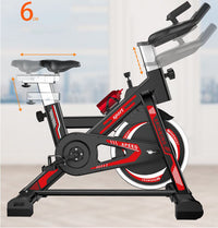 Thumbnail for Spin Exercise Bike Training Bicycle with Adjustable Resistance - The Shopsite