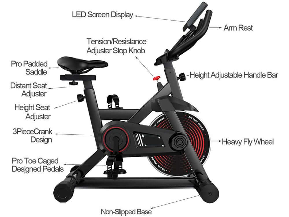 Adjustable Exercycle Exercise Bike - The Shopsite