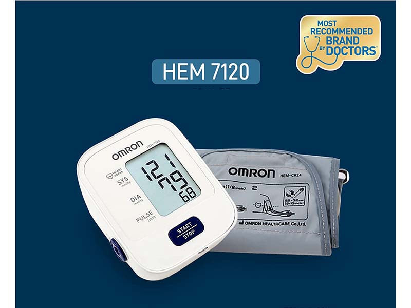 Omron HEM 7120 Blood Pressure Monitor Automatic