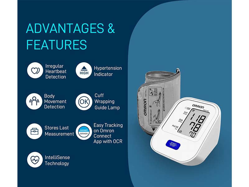 Omron HEM 7120 Blood Pressure Monitor Automatic