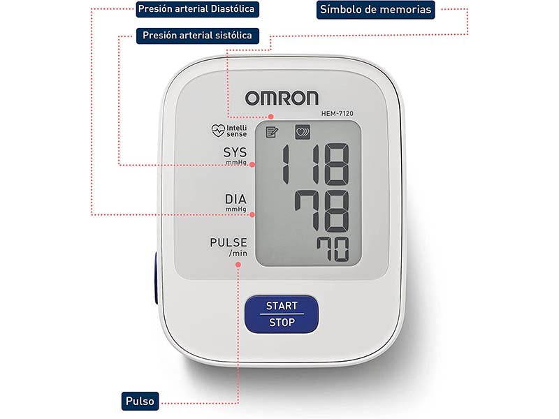 Omron HEM 7120 Blood Pressure Monitor Automatic