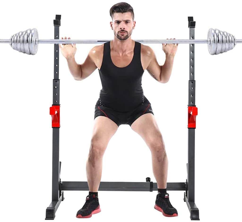 Barbell Rack Squat Rack Adjustable