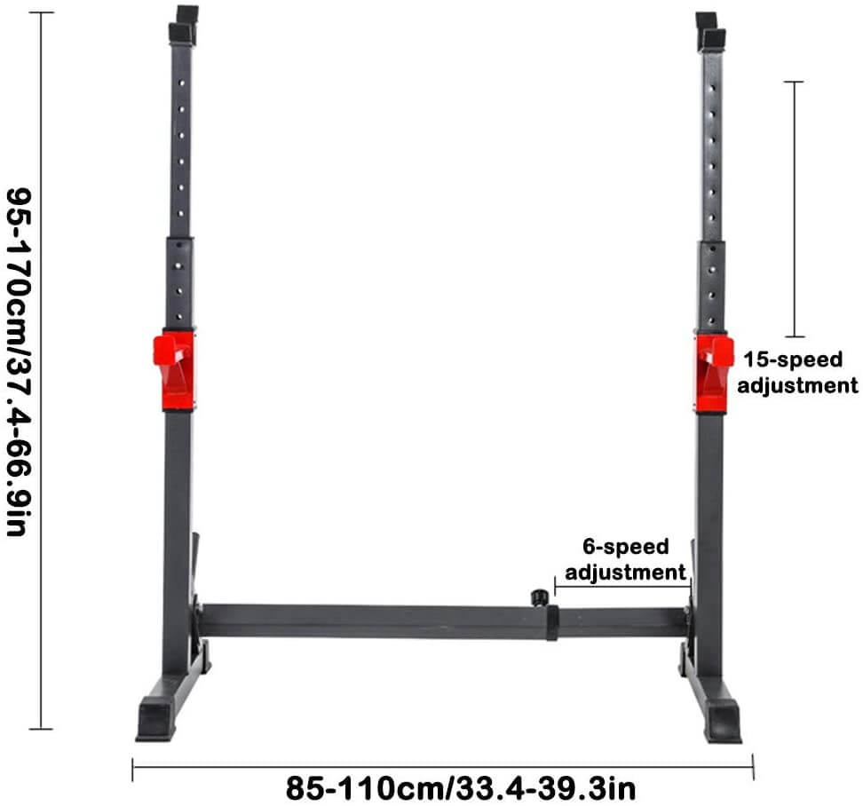 Barbell Rack Squat Rack Adjustable