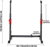 Thumbnail for Barbell Rack Squat Rack Adjustable