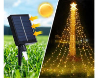 Thumbnail for Solar 350 LED String Lights Waterfall Fairy