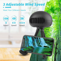 Thumbnail for Portable Mini USB Fan Portable Bladeless Fan with Flexible Tripod Clip