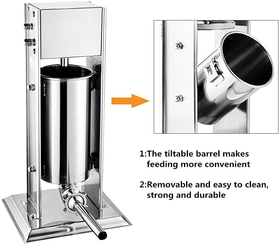 7L Sausage Maker Stuffer Filler