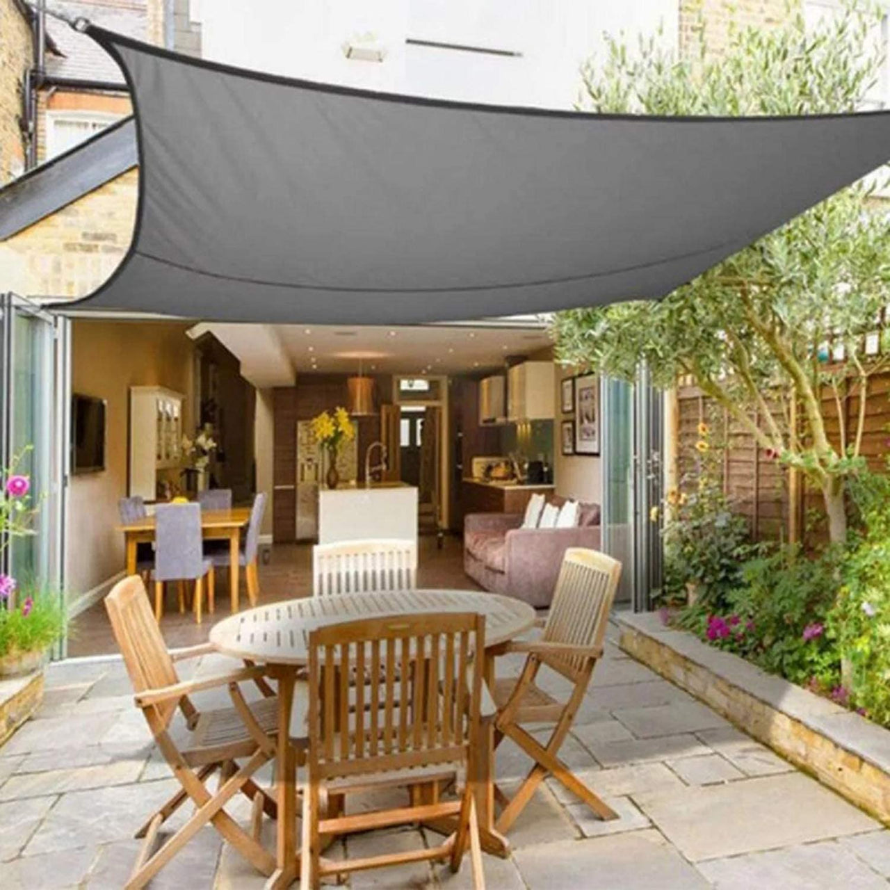 Shade Sail 5X5M Grey