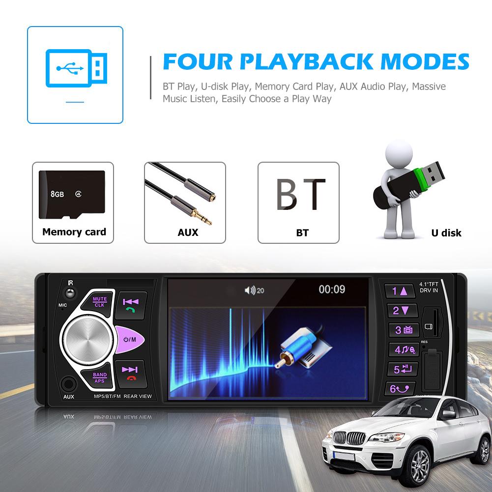 Car Stereo Bluetooth MP5 Player