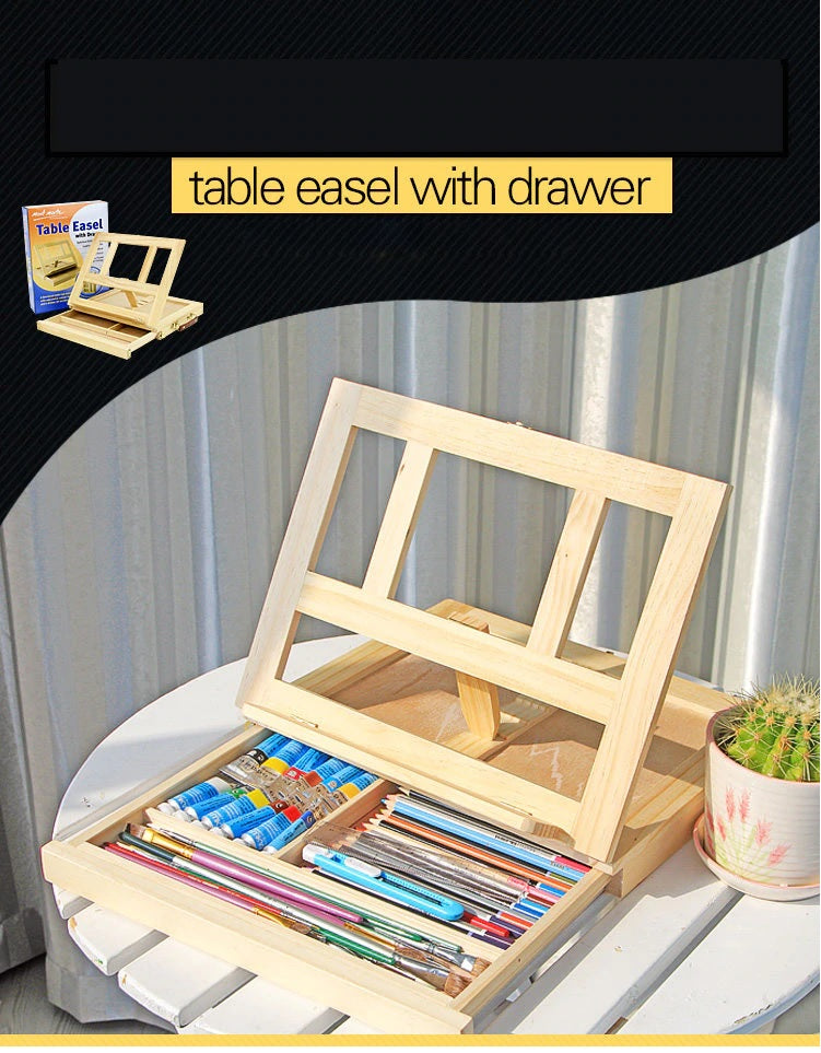 Wooden Table Easel for Painting Easel