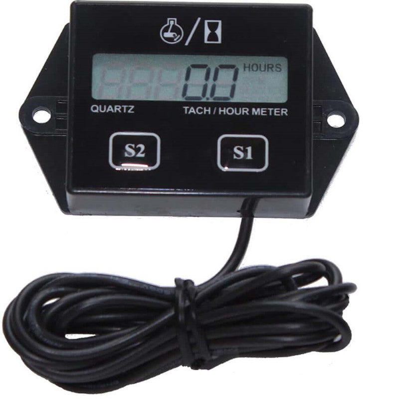 Tachometer For Small Engine,Inductive Hour Meter For 2 Stroke & 4 Stroke Small Engine