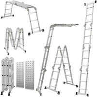 Thumbnail for Telescopic ladder Extension Ladder 4.7M