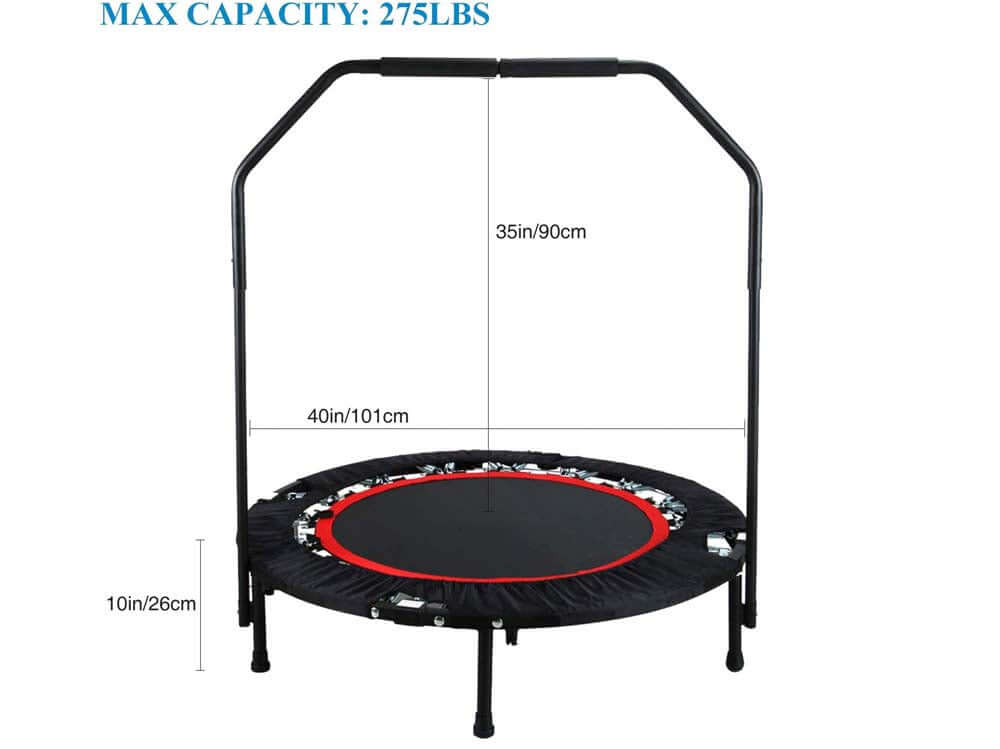 Trampoline Mini Foldable Portable Rebounder