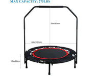 Thumbnail for Trampoline Mini Foldable Portable Rebounder