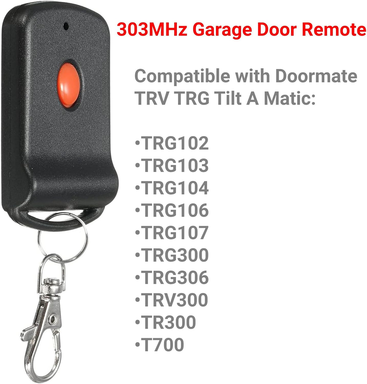 Tiltamatic Parker Garage Door Remote