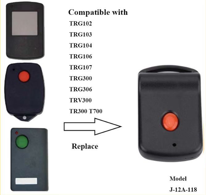 Tiltamatic Parker Garage Door Remote