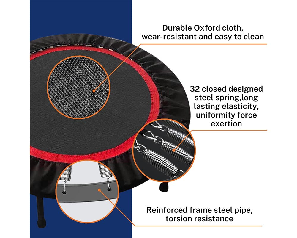 Trampoline Mini Foldable Portable Rebounder