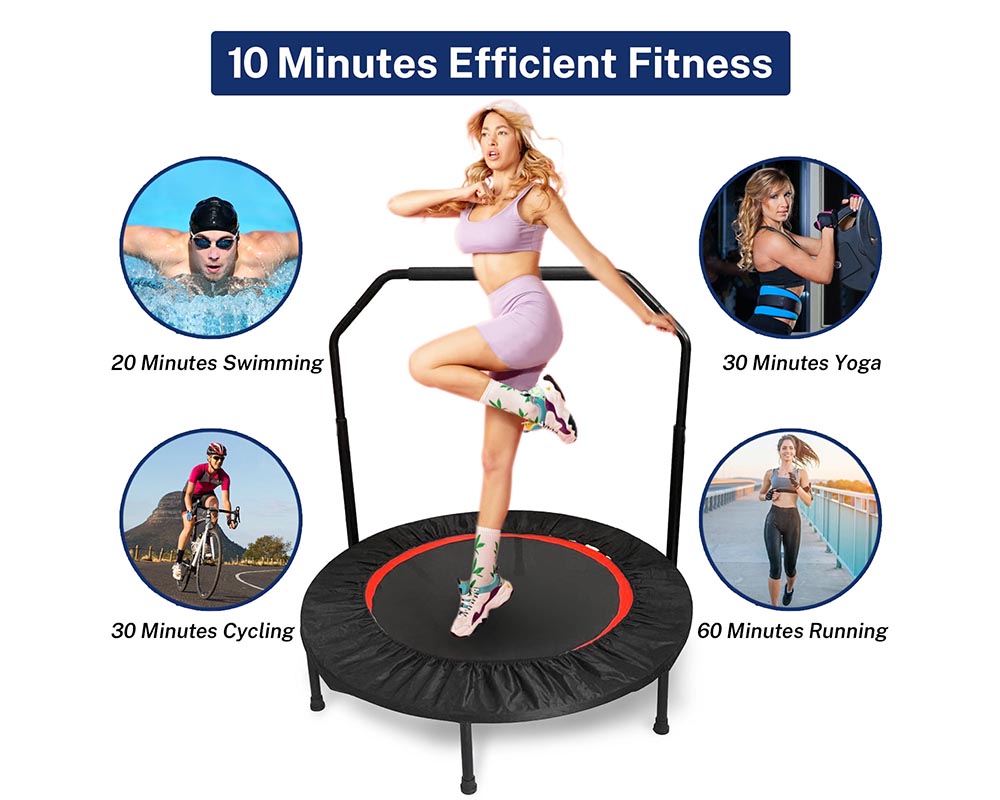 Trampoline Mini Foldable Portable Rebounder