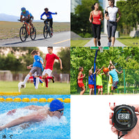 Thumbnail for Digital Sport Stopwatch Timer, Handheld