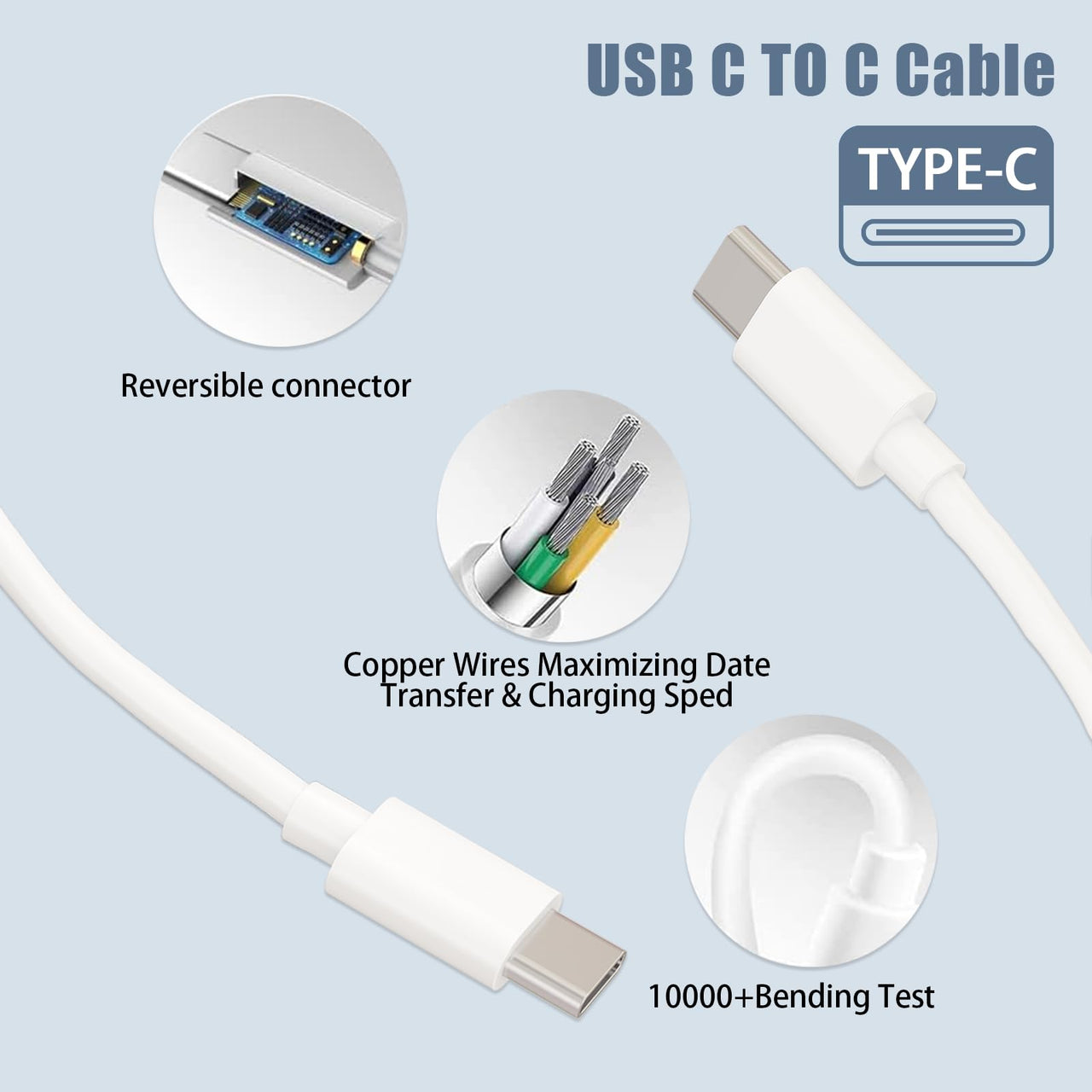 Mac Book Charger 96W USB C Power Adapter Replacement for Mac Book Pro