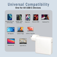 Thumbnail for Mac Book Charger 96W USB C Power Adapter Replacement for Mac Book Pro