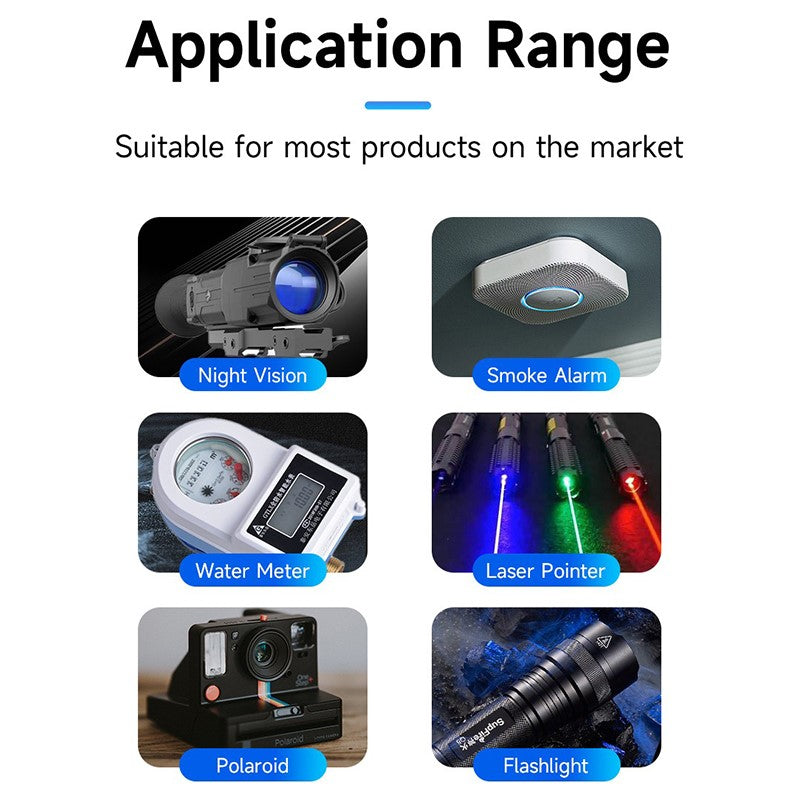 CR123A Rechargeable Battery Pack Type-C Cable