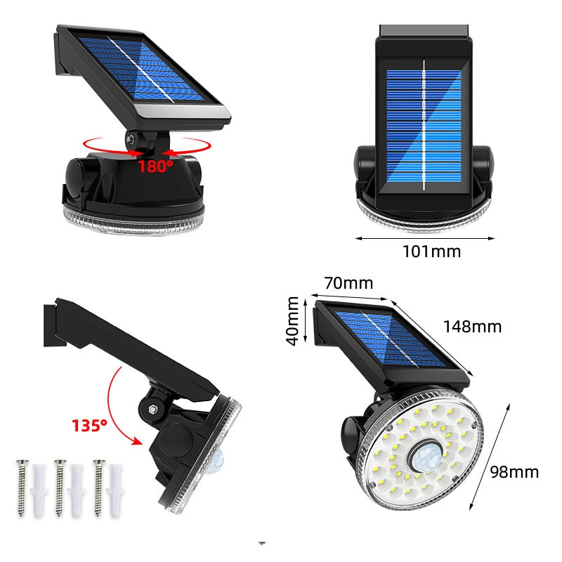 Outdoor Solar Light With Motion Sensor