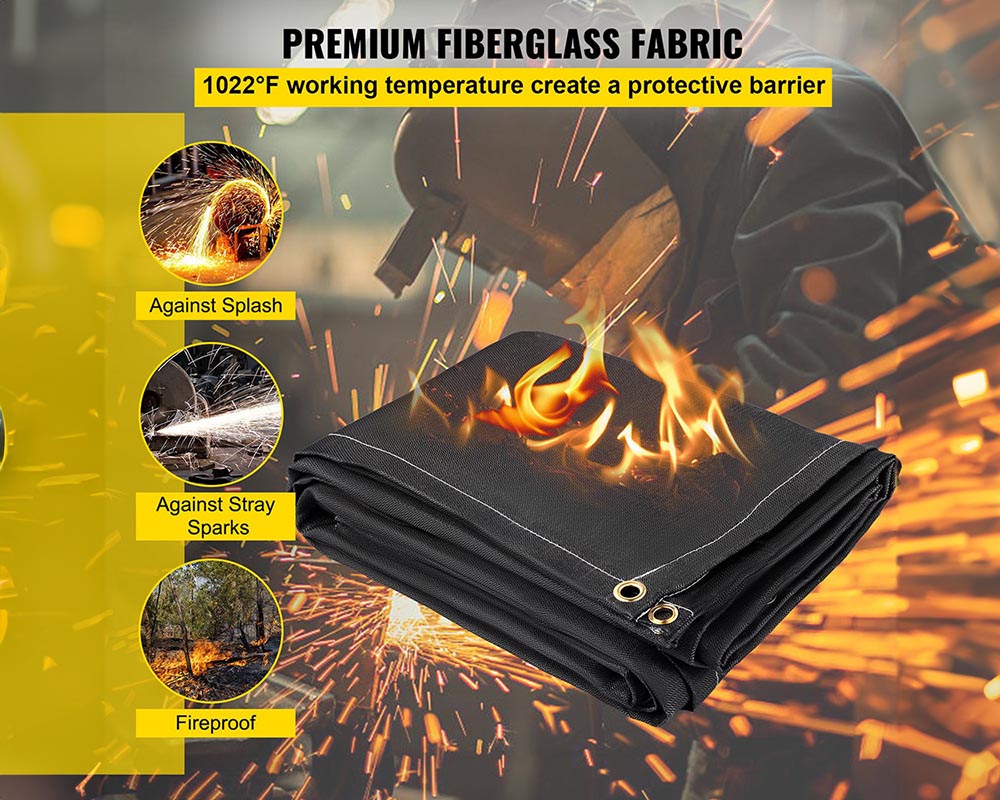 Welding Blanket Fiberglass Fire Retardant Blanket