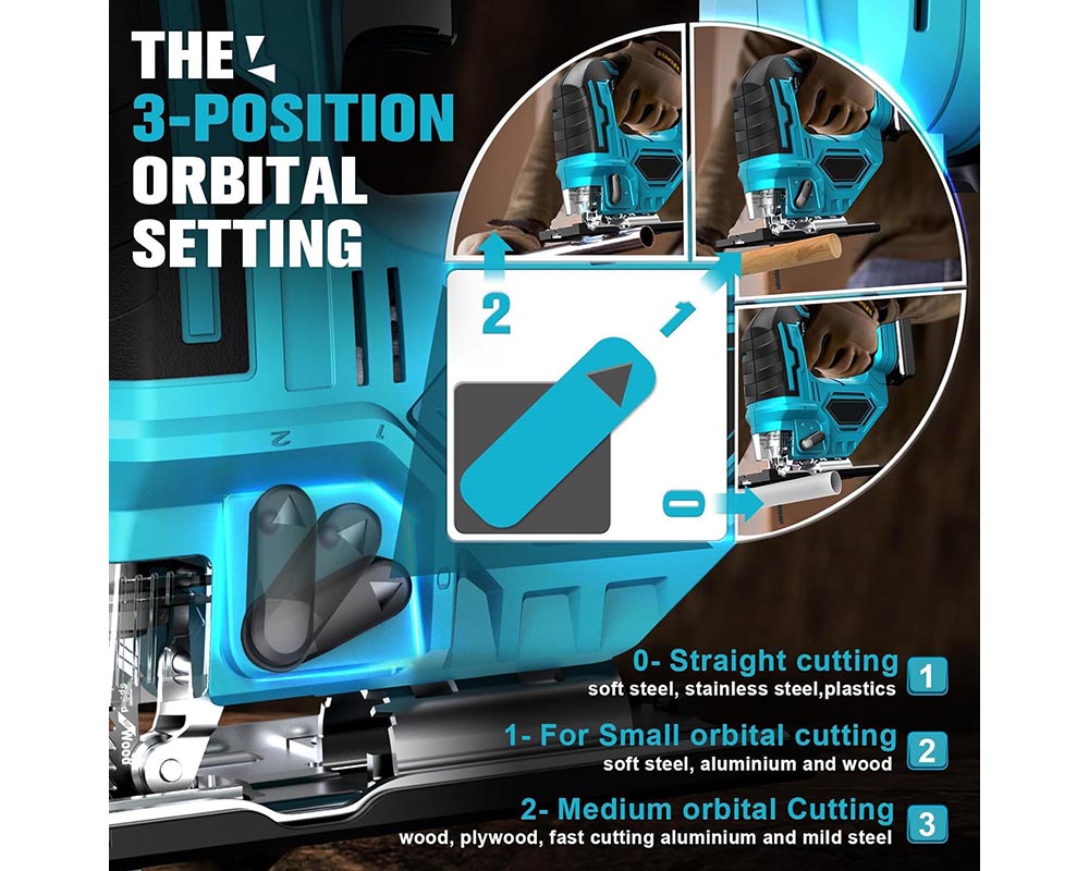 Jig Saw 18V Cordless For Makita Battery