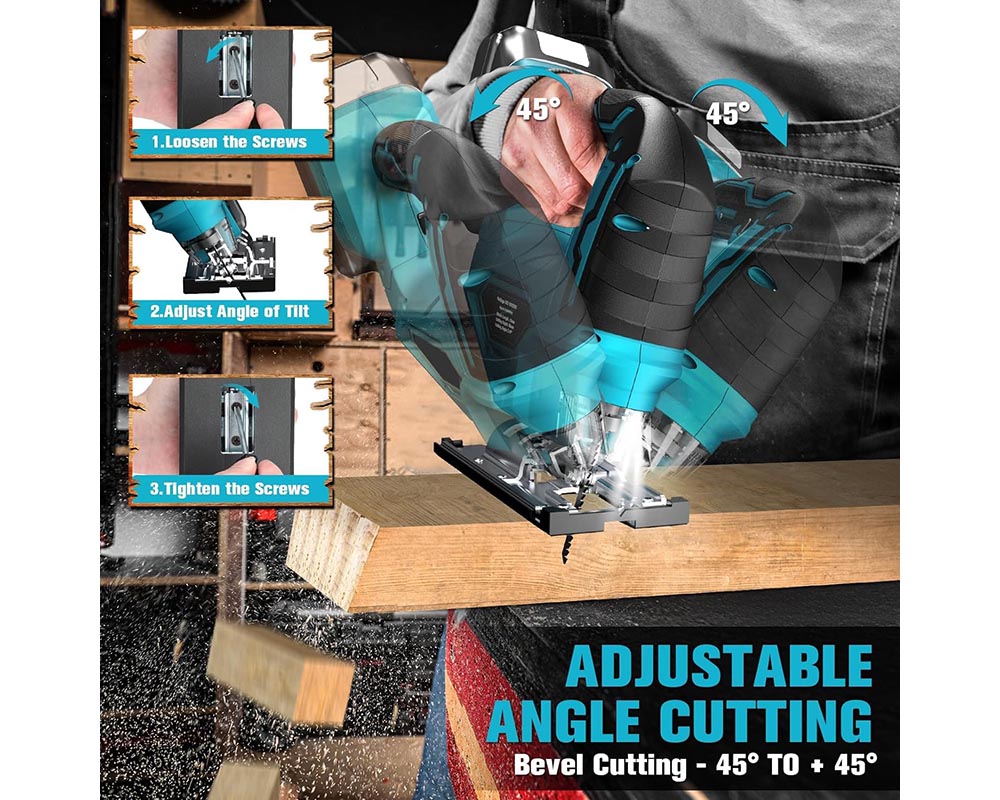 Jig Saw 18V Cordless For Makita Battery