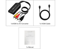 Thumbnail for HDMI to AV Converter