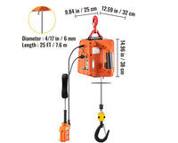 Thumbnail for Wireless Hoist Winch 500KG